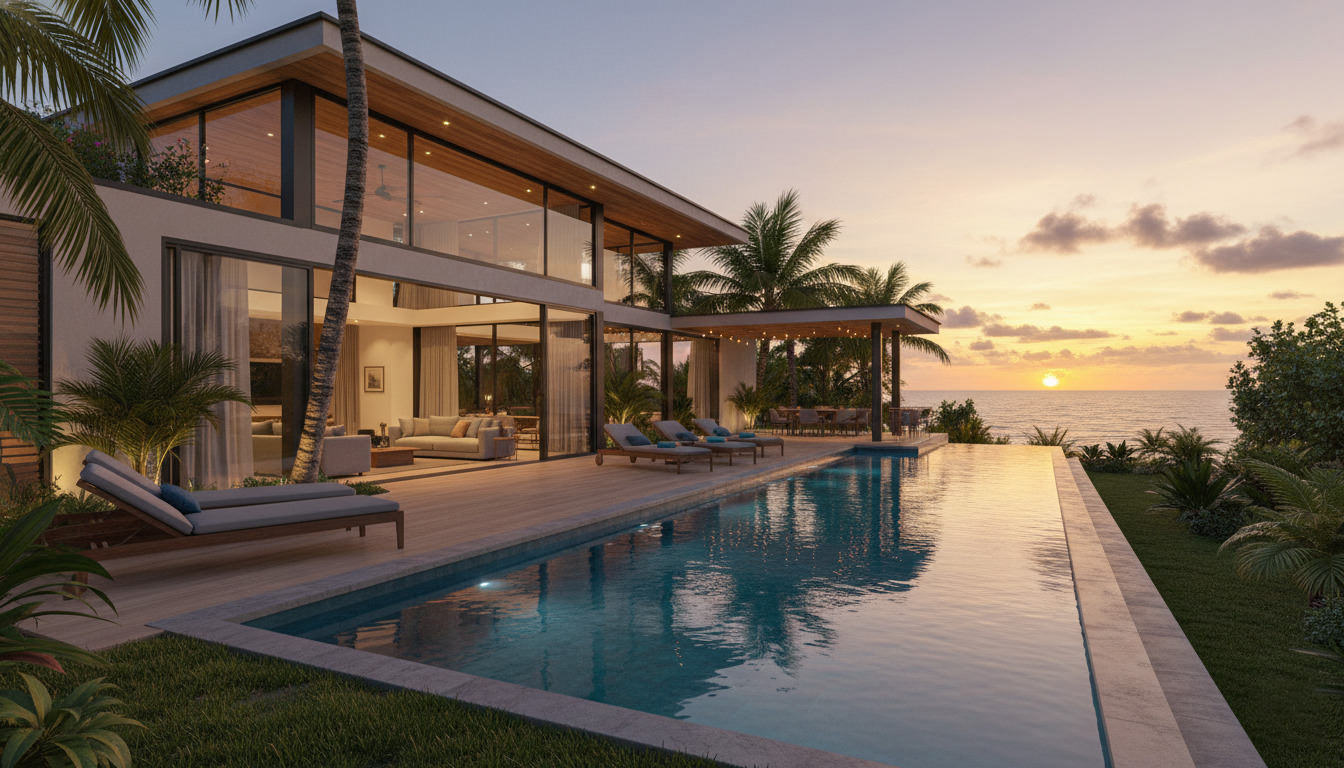 Villa avec piscine à l'Île Maurice